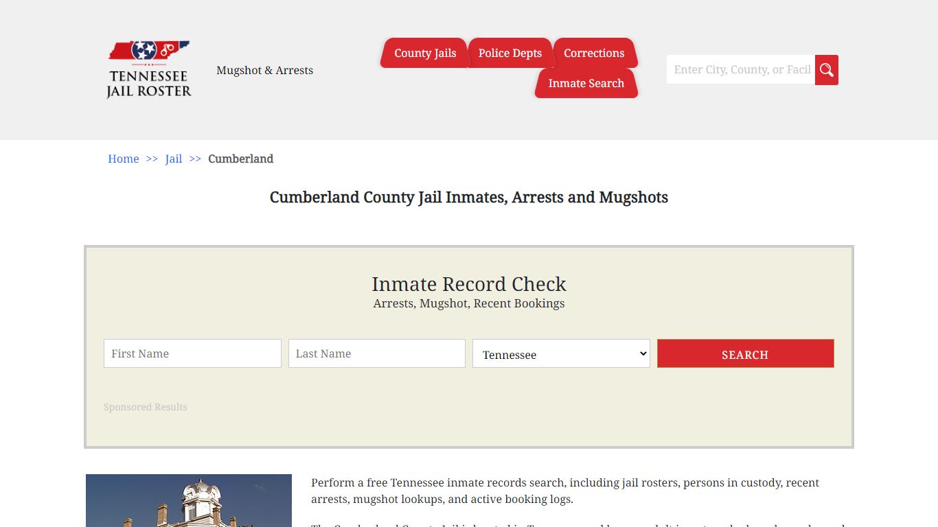 Cumberland County Jail Inmates, Arrests and Mugshots - Jail Roster Search